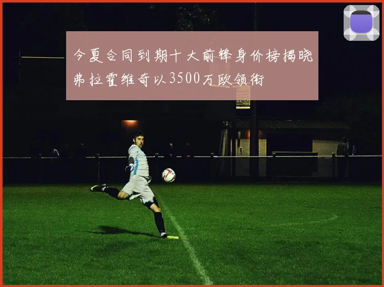 今夏合同到期十大前锋身价榜揭晓弗拉霍维奇以3500万欧领衔